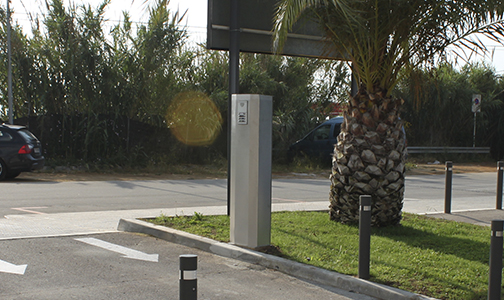 poste accesos urban entrada parking poste accesos urban entrada parking