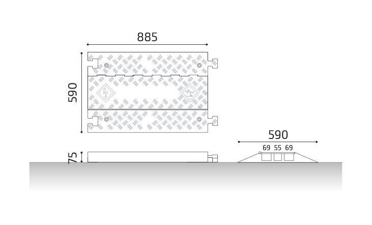 medidas protector cables proline