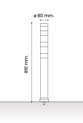 medidas pilona flexible a-blen tt con tornillo